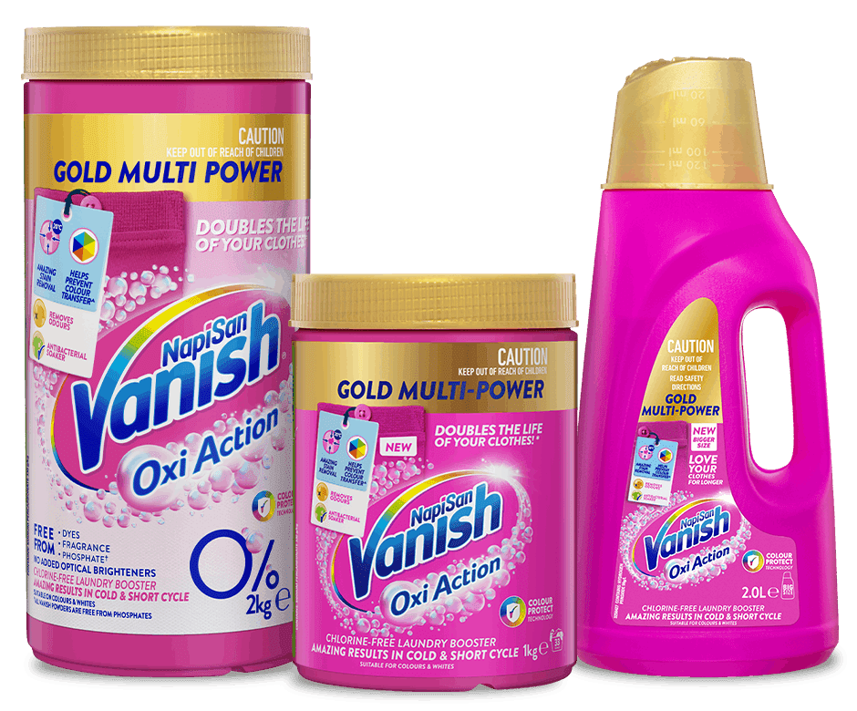 Vanish Oxi Advance Laundry Boosters