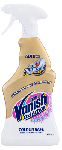 Vanish Preen Gold Oxi Action White Stain Remover Spray 450ml