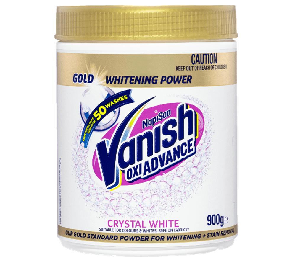 Vanish Oxi Action Crystal White Stain Remover Powder