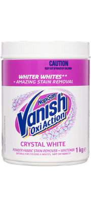 Vanish Napisan Oxi Action Crystal White Stain Remover Powder 