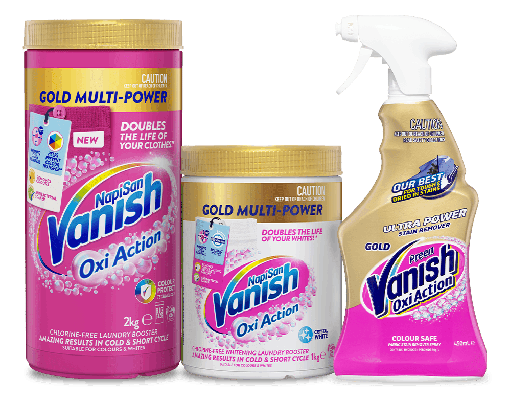 Vanish Oxi Action Stain Removers